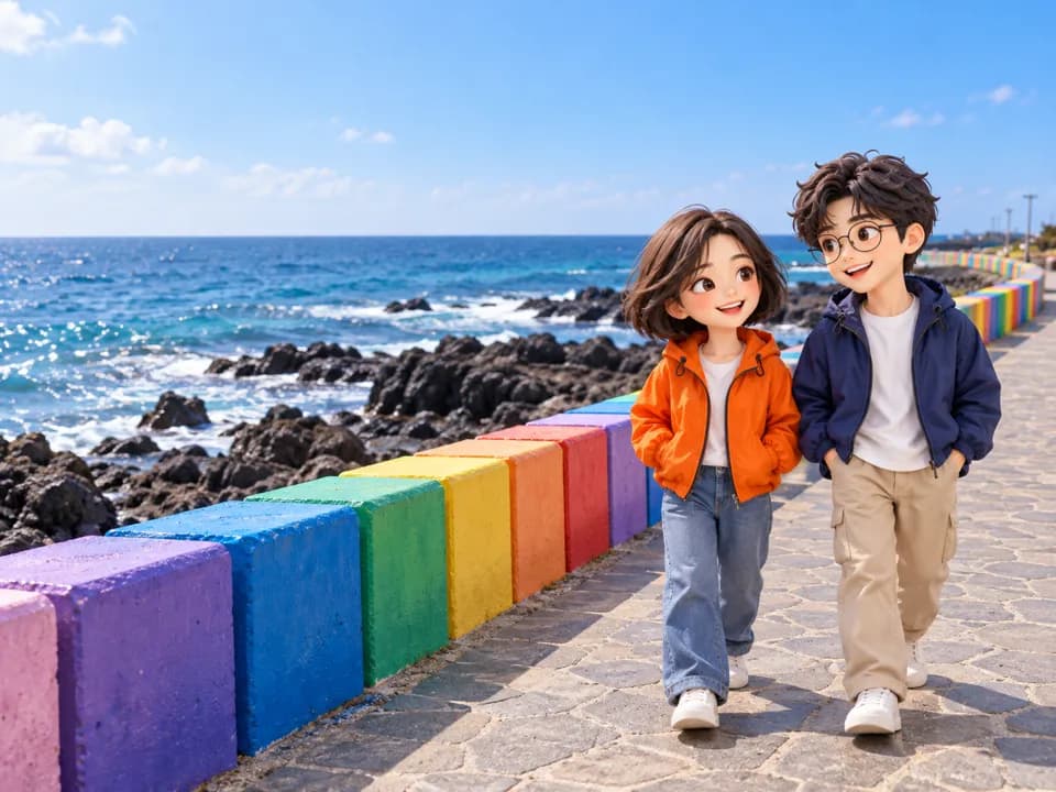 도두동 무지개해안도로