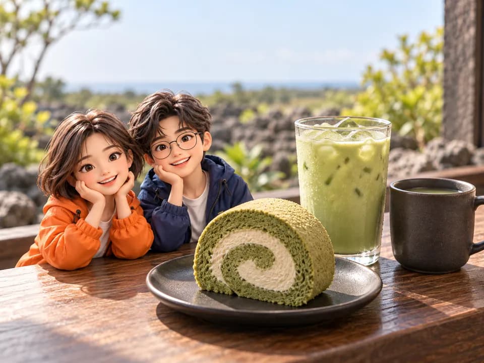제주 오설록 티 뮤지엄 내 티카페