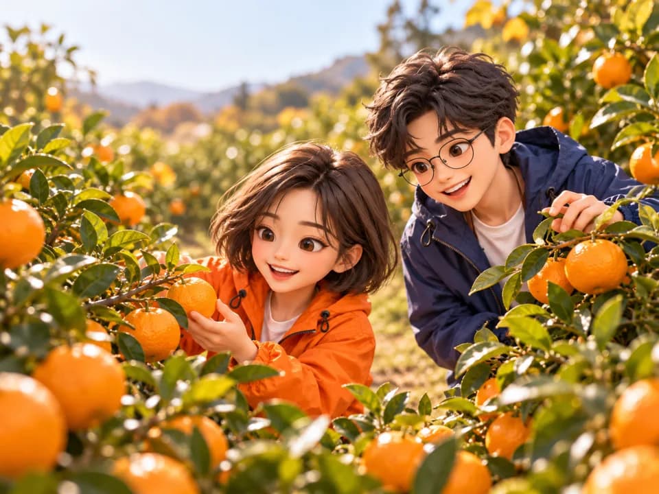 곱은달감귤체험농장