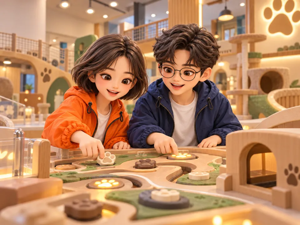댕냥별 제주신화월드 사진