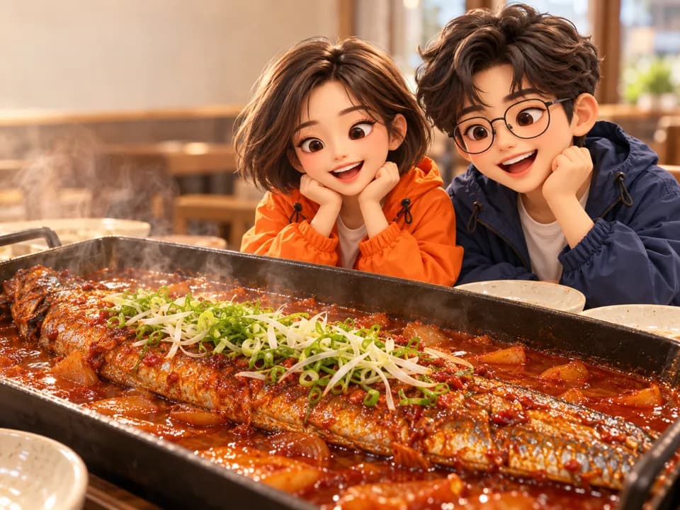 제주애월해물한상